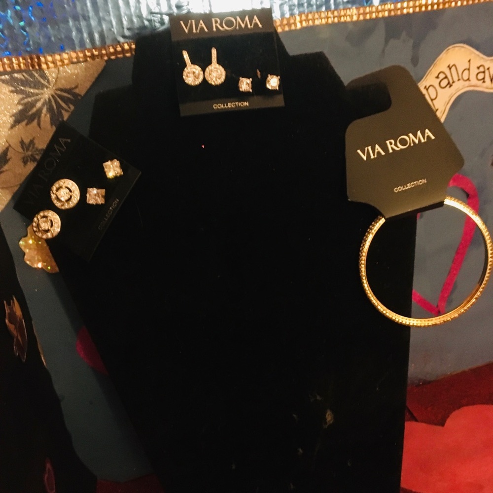 VIA ROMA Earring Set